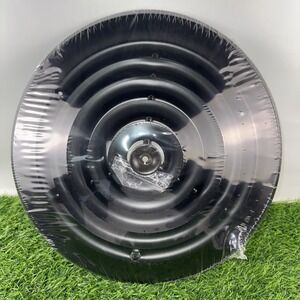 10" Round Ceiling Diffuser - Easy Air Flow - HVAC Vent Duct Cover BLACK